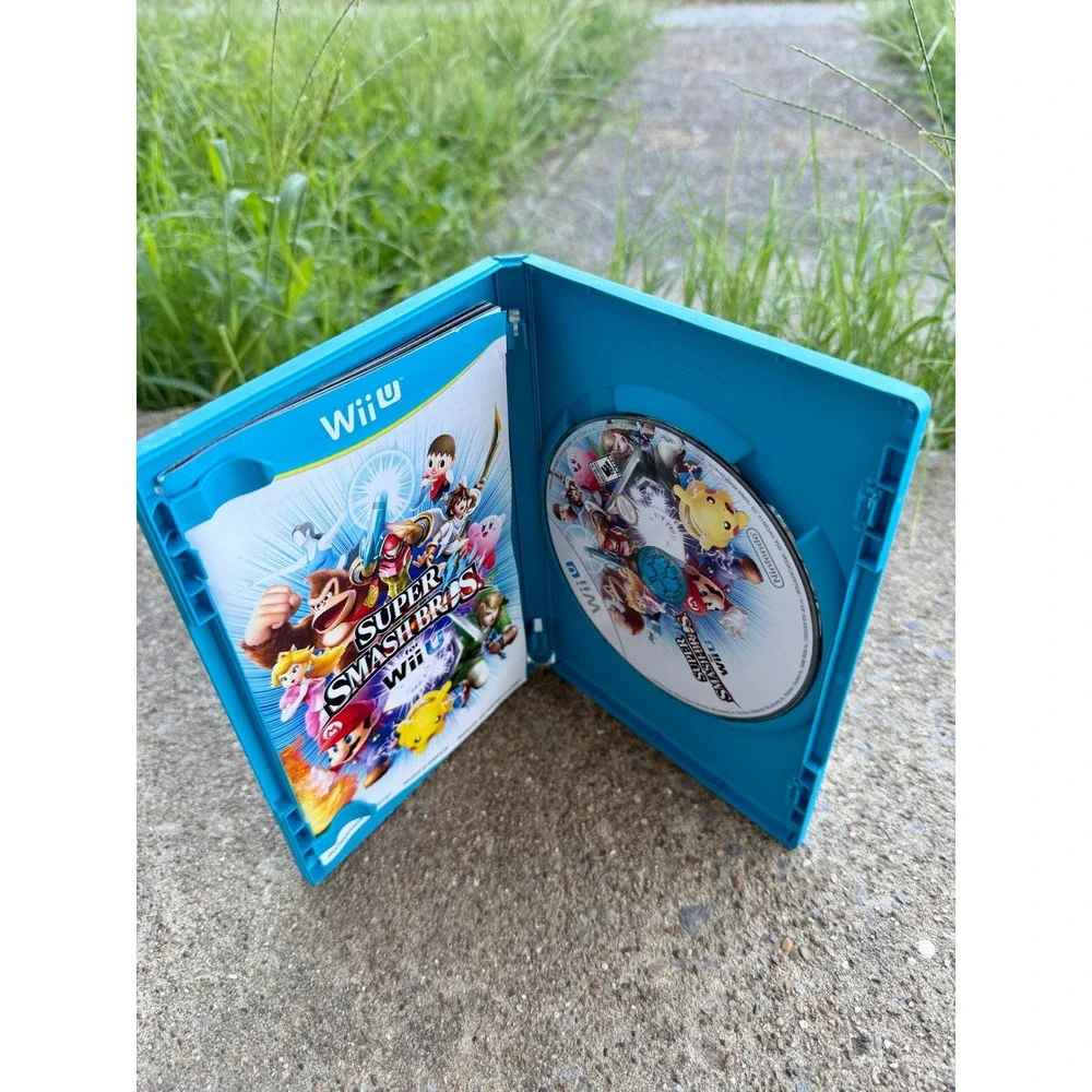 Super Smash Bros for Nintendo Wii U Complete with Manual WUP P AXFE USZ